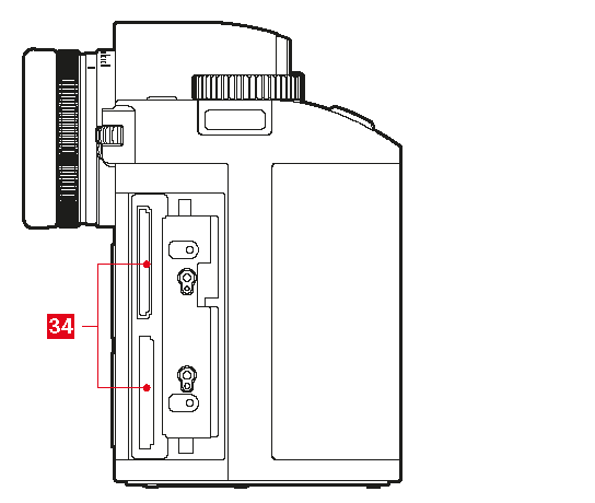 Leica Q typ 601 右面図