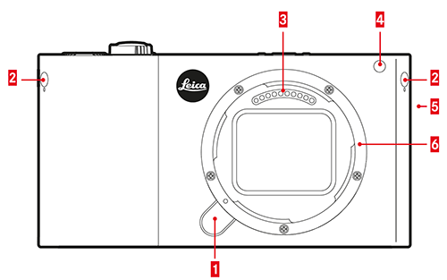 Leica T typ 701 前面図